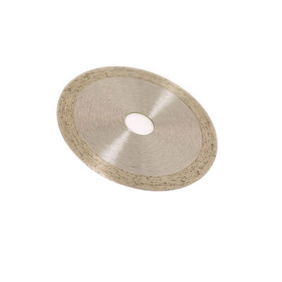 a imprensa fria Rim Diamond Blade For Ceramic contínuo de 4.3inch 110×1.2/1.8×10×20mm, marmoreia com vida de corte longa