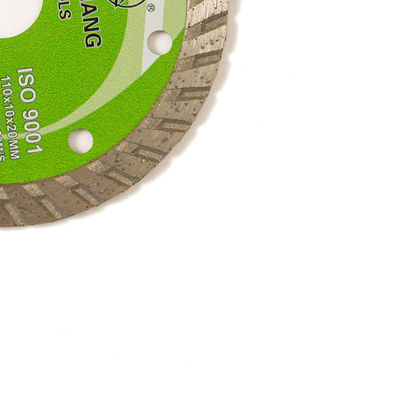 Turbocompressor Diamond Blade For General Purpose da imprensa 4.3inch frio ‘110×1.2/1.8×10×20mm, cerâmico, de mármore e concreto