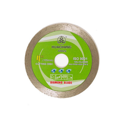 105×1.2×20MM 4 avançam Rim Diamond Blade For Tile Masonry contínuo