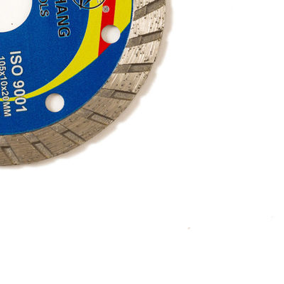 Corpo de aço de alta qualidade quente de Diamond Blade 65Mn da porcelana da imprensa 4inch 105*1.8/1.2*10*8*20mm com vida de corte longa
