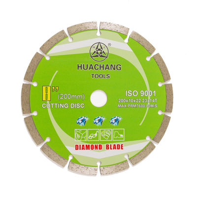A imprensa fria 8inch 200×1.6/2.2×10×22.23mm×14T segmentou Diamond Blade For General Purpose, a pedra e o concreto
