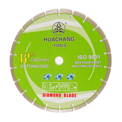 imprensa fria de alta qualidade 12inch ‘Diamond Blade For General Purpose segmentado 300×2.0/3.0×10×25.4×22Tmm, pedra