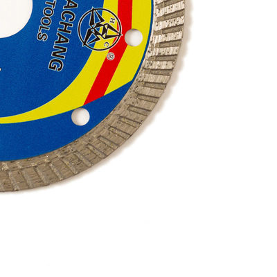 Corpo de aço de alta qualidade de Diamond Blade 65Mn da porcelana da imprensa quente 5inch ‘125×1.2/2.0×10×22.23mm com vida de corte longa