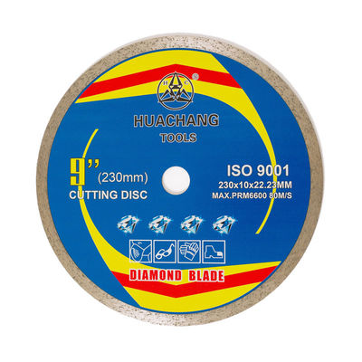 Imprensa quente 9inch 230×1.8/2.6×10×22.23mm Diamond Tile Saw Blades For de uso geral, cerâmico, de mármore e concreto
