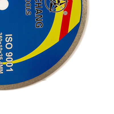 Imprensa quente 14inch 350×2.2/3.2×10×25.4mm Diamond Tile Saw Blades For de uso geral, cerâmico, de mármore e concreto