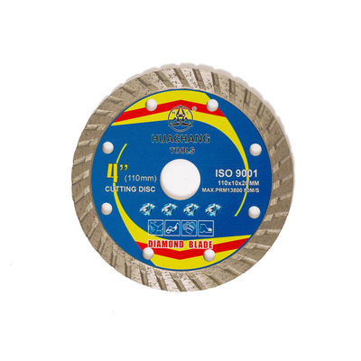 Porcelana quente de alta qualidade Diamond Blade For General Purpose da imprensa 4.3inch 110×1.2/1.8×10×20mm, cerâmico, de mármore
