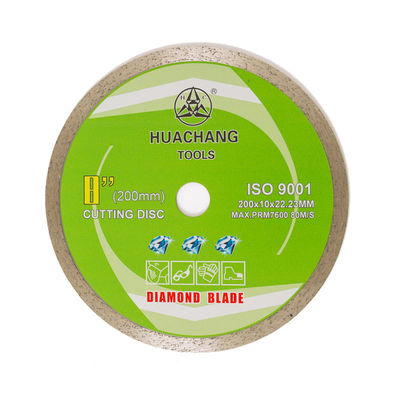 200mmx22.23mm 8 avançam Rim Diamond Blade For Masonry contínuo