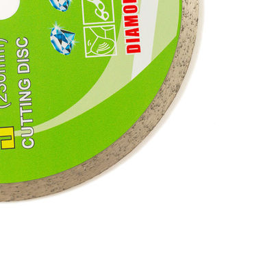 Longa vida contínua fria da imprensa 9inch 230×1.8/2.6×10×22.23mm Rim Diamond Blade For Ceramic With