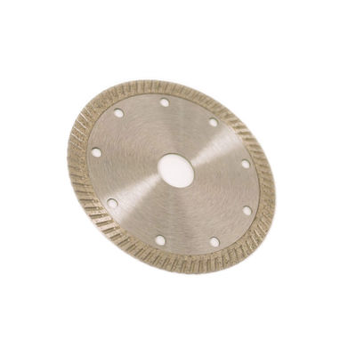 Turbocompressor Diamond Blade For General Purpose da imprensa 5inch frio ‘125×1.2/2.0×10×22.23mm, cerâmico, de mármore e concreto