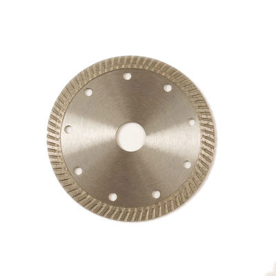 Turbocompressor Diamond Blade For General Purpose da imprensa 5inch frio ‘125×1.2/2.0×10×22.23mm, cerâmico, de mármore e concreto