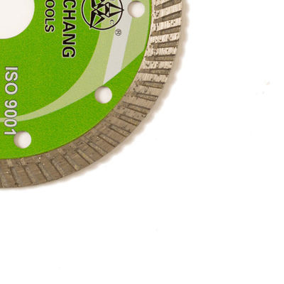 Turbocompressor Diamond Blade For General Purpose da imprensa 5inch frio ‘125×1.2/2.0×10×22.23mm, cerâmico, de mármore e concreto