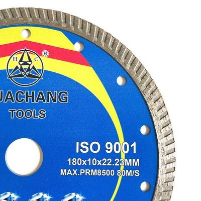 6 disco do corte da polegada 180mm Diamond Blade High Quality Porcelain para o moedor de ângulo 22.23mm Boree