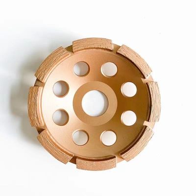 O laser 4inch de alta qualidade soldou a única fileira Diamond Cup Wheel For Concrete de 105mm, pedra, materiais de construção duros