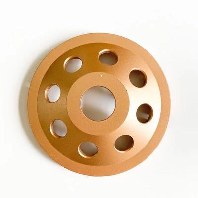 O laser 4inch de alta qualidade soldou a única fileira Diamond Cup Wheel For Concrete de 105mm, pedra, materiais de construção duros