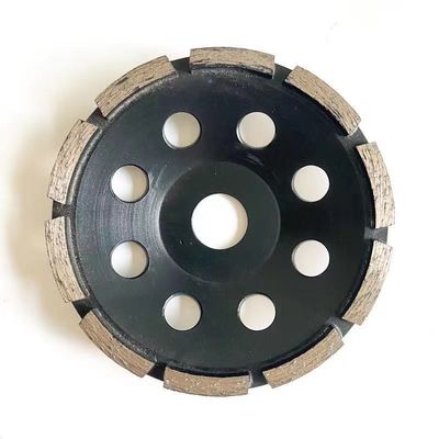 O laser 4.5inch de nível elevado soldou a única fileira Diamond Cup Wheel For Concrete de 115mm, pedra, materiais de construção duros