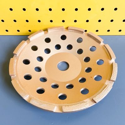 O laser da fábrica 9inch soldou a roda de 230mm Diamond Single Row Grinding Cup para o concreto, pedra, materiais de construção duros