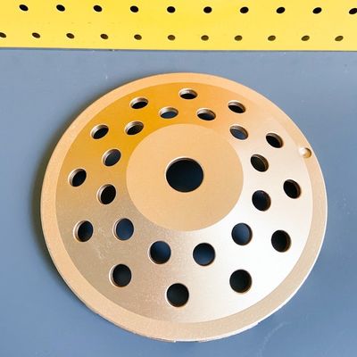 O laser da fábrica 9inch soldou a roda de 230mm Diamond Single Row Grinding Cup para o concreto, pedra, materiais de construção duros
