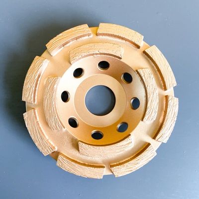 105mm 4 ferramentas concretas de Diamond Cup Wheel Grinding For Huachang da fileira dobro