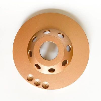 7 dentro. Fileira dobro Diamond Cup Grinding Wheel da única fileira 180mm Huachang Diamond Tools