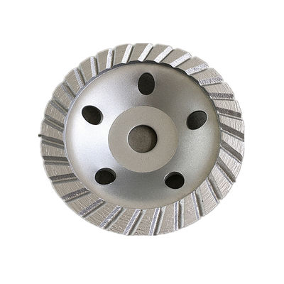 a imprensa quente 4inch 105×4.5×20×22.23mm aglomerou a roda de 105mm Diamond Continuous Turbo Grinding Cup para o concreto, pedra