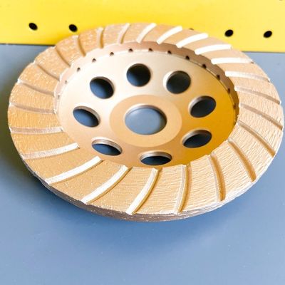 A ferramenta 6inch de HuaChang aglomerou a roda de 150mm Diamond Continuous Turbo Grinding Cup para o concreto, pedra, materiais de construção