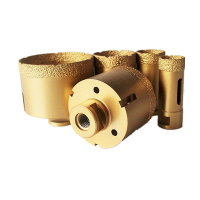 bocados de broca secos do mármore da cerâmica de vidro da telha de Ganite da porcelana de 28×10×60×M14 Diamond Core Drill Bits For com de alta qualidade