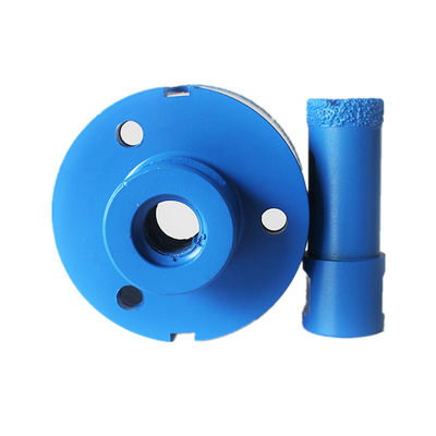pedra de vidro 37x10x60xM14 da joia do vidro e da telha de 60mm Diamond Drill Bit For Quartz