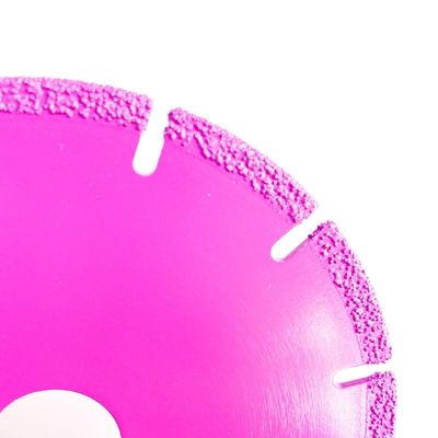 O vácuo 100×1.4/2.2×5×20×12T de alta qualidade soldou a indústria de processamento de Diamond Saw Blade For Machinery