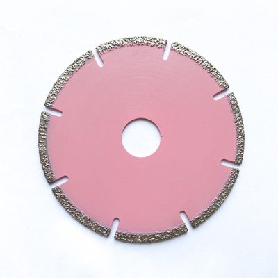 o vácuo de alta qualidade de 4.5inch 115×1.4/2.2×5×22.23×9T soldou o mármore plástico cerâmico da pedra de Diamond Grinding Cutting Disc For