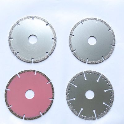 o vácuo de alta qualidade de 4.5inch 115×1.4/2.2×5×22.23×9T soldou o mármore plástico cerâmico da pedra de Diamond Grinding Cutting Disc For