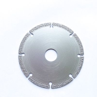 o vácuo de alta qualidade de 4.5inch 115×1.4/2.2×5×22.23×9T soldou o mármore plástico cerâmico da pedra de Diamond Grinding Cutting Disc For
