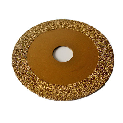 o vácuo de 100×1.0/1.8×15×20mm soldou a emergência de aço inoxidável do fogo do metal do mármore do ferro fundido de Diamond Saw Blade For Cutting