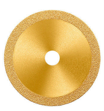 4,3&quot; o vácuo 110×1.2/2.2×5×20 soldaram a emergência de aço inoxidável do fogo do metal do mármore do ferro fundido de Diamond Saw Blade For Cutting