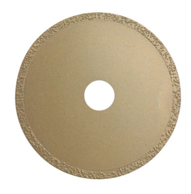 o vácuo de 230×1.8/2.8×15×22.23mm soldou a emergência de aço inoxidável do fogo do metal do mármore do ferro fundido de Diamond Saw Blade For Cutting