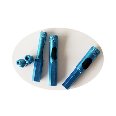 bocados de broca secos do mármore da porcelana da telha de 7*65*10mm Diamond Core Drill Bits For Ganite com longa vida de alta qualidade