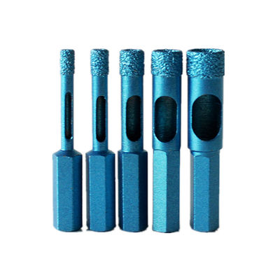 bocados de broca secos do mármore da porcelana da telha de 7*65*10mm Diamond Core Drill Bits For Ganite com longa vida de alta qualidade