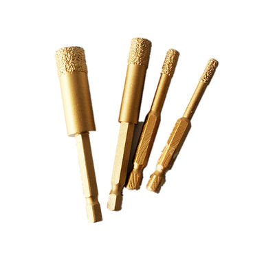 bocados de broca secos do mármore da porcelana da telha de 10*65*10mm Diamond Core Drill Bits For Ganite com longa vida de alta qualidade