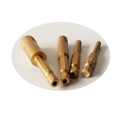 bocados de broca secos do mármore da porcelana da telha de 10*65*10mm Diamond Core Drill Bits For Ganite com longa vida de alta qualidade