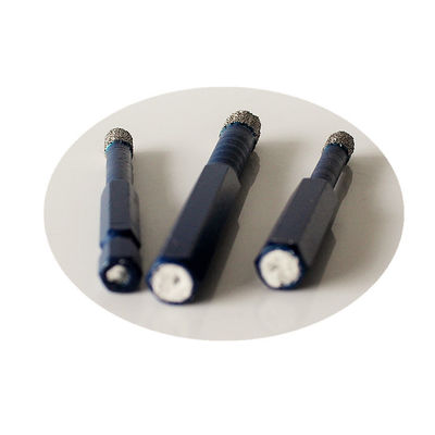 bocados de broca secos do mármore da porcelana da telha de 10*65*10mm Diamond Core Drill Bits For Ganite com longa vida de alta qualidade