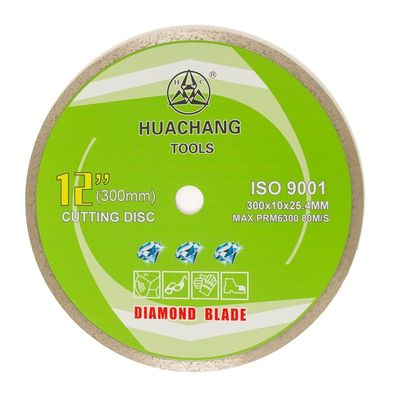 Frio - pressionou Diamond Saw Blades For Stone que corta 16inch ‘400×2.6/3.4×10×25.4mm Rim Diamond Bla contínuo