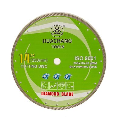 Frio - pressionou 16inch de alta qualidade 400×2.6/3.5×10×25.4mm Diamond Turbo Blade For Granite MarbleConcrete