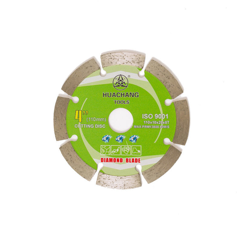 Imprensa fria 4.3inch 110×1.2/1.8×10×20×8T Diamond Blade For General Purpose segmentado de alta qualidade com longa vida