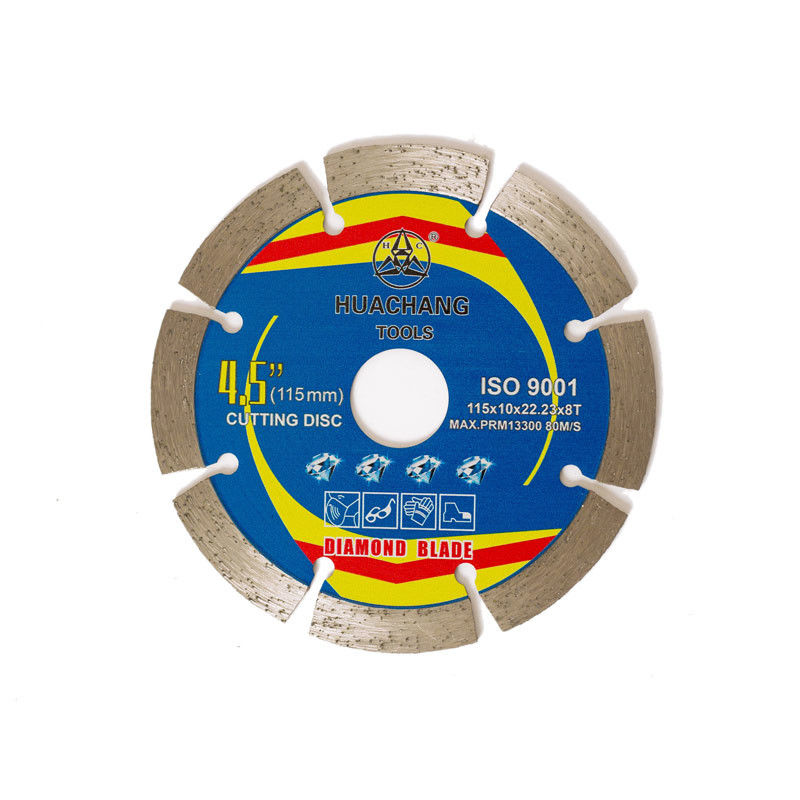 Roda de corte concreta de alta qualidade de 4.5inch 115×10×22.23×8T para o moedor Diamond Tile Cutting Blade