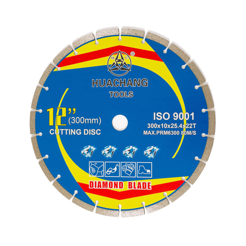Roda 300×10×25.4×22T de corte concreta de alta qualidade para o moedor 300mm Diamond Tile Cutting Blade