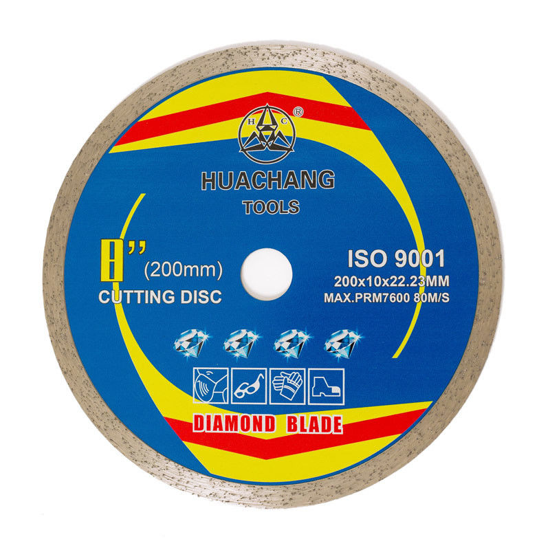 8&quot; furo do vidro 22.23mm de Diamond Grinding Wheel 200mm Diamond Tile Saw Blade Wet