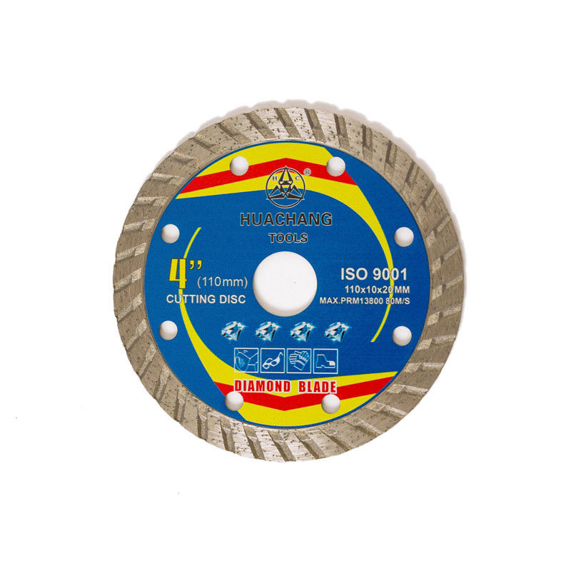 Porcelana quente de alta qualidade Diamond Blade For General Purpose da imprensa 4.3inch 110×1.2/1.8×10×20mm, cerâmico, de mármore