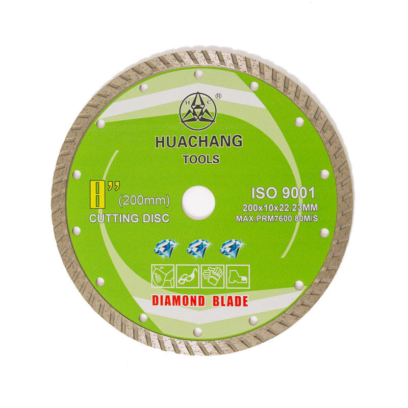 Turbocompressor Diamond Blade Cold Press 8inch 200×10×22.23mm de alta qualidade para de uso geral, cerâmico, de mármore