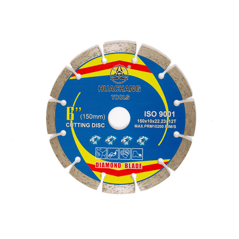 Polegada quente 150×1.4/2.0×10×22.23×12T Diamond Concrete Saw Blade Concrete Diamond Blade For Grinder da imprensa 6