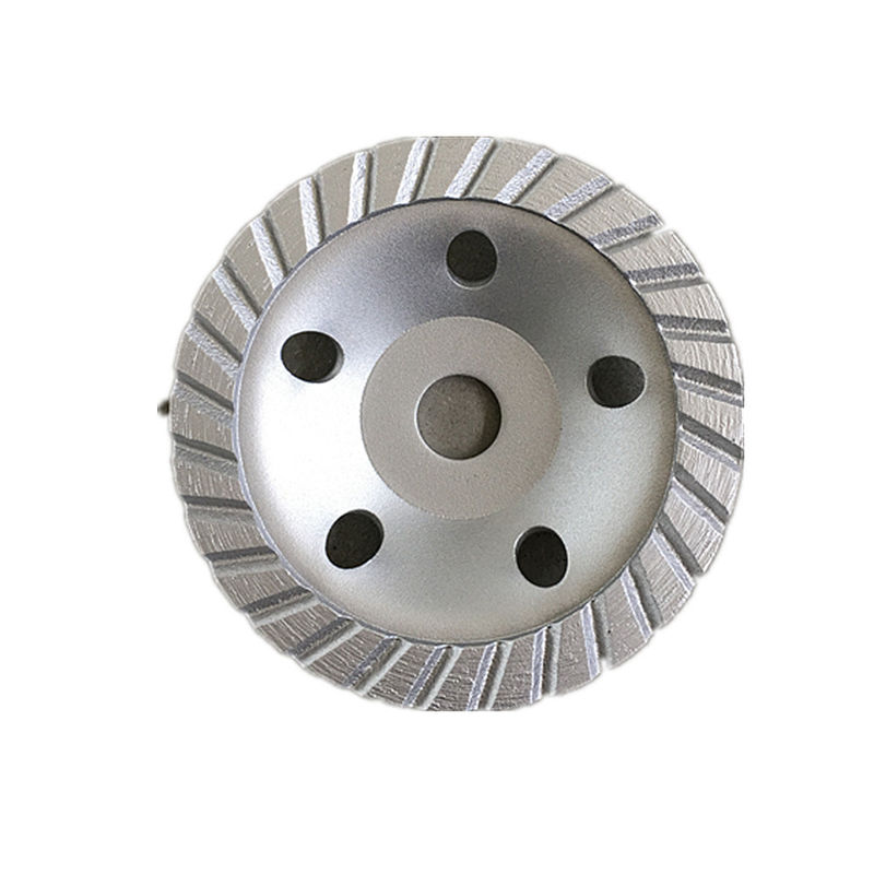 a imprensa quente 4inch 105×4.5×20×22.23mm aglomerou a roda de 105mm Diamond Continuous Turbo Grinding Cup para o concreto, pedra