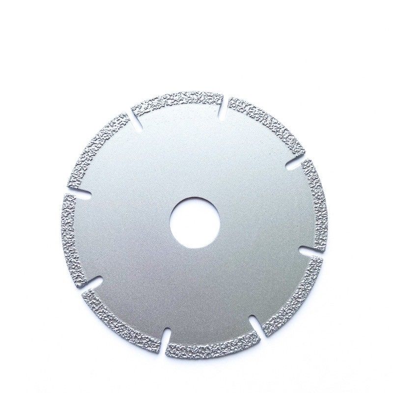 O vácuo 105×0.5/1.0×5×20×8T de alta qualidade soldou Diamond Grinding Cutting Disc para o mármore plástico cerâmico da pedra